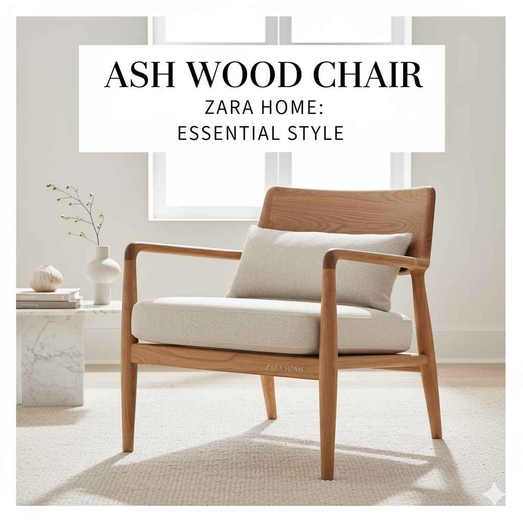Ash Wood Chair Zara Home