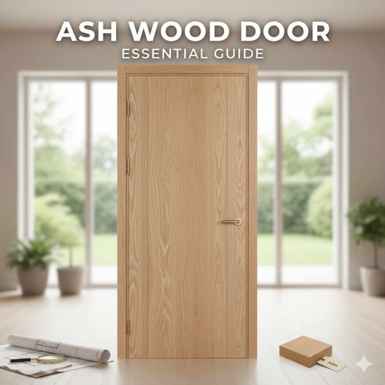 Ash Wood Door