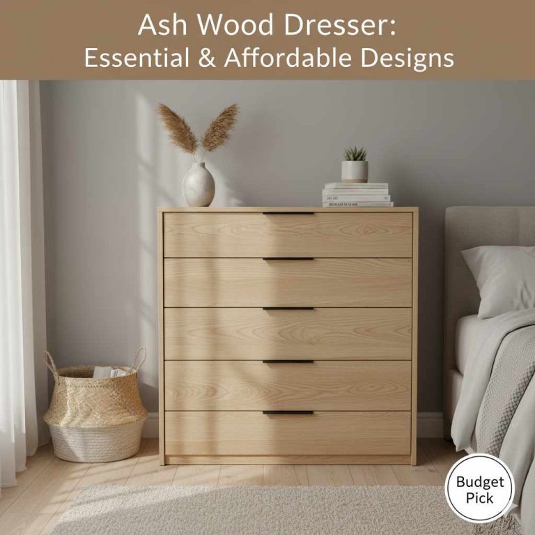 Ash Wood Dresser