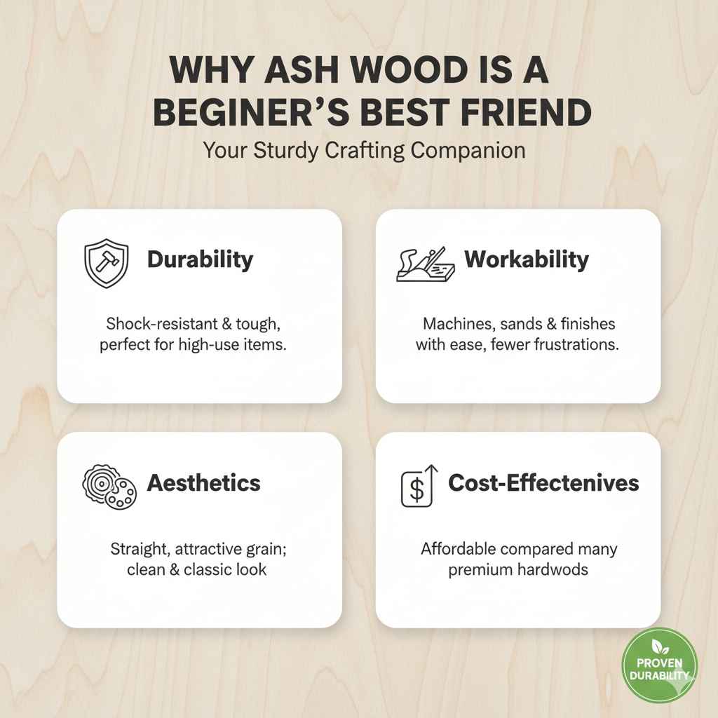 Why Ash Wood is a Beginner's Best Friend