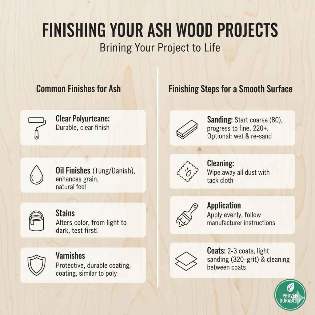 Finishing Your Ash Wood Projects