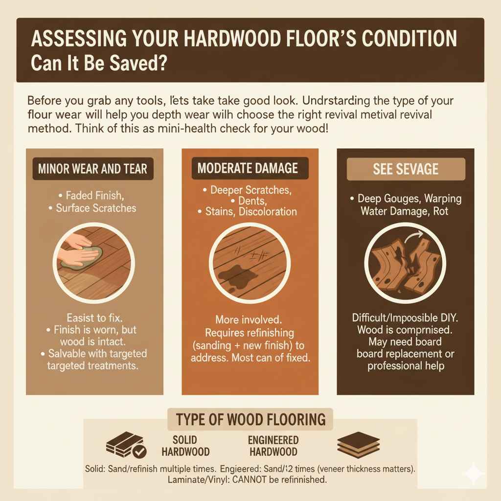 Assessing Your Hardwood Floor's Condition