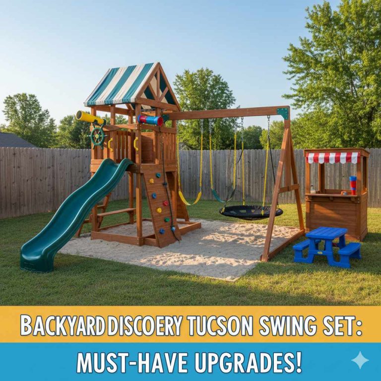 Backyard Discovery Tucson Cedar Wooden Swing Set Accessories