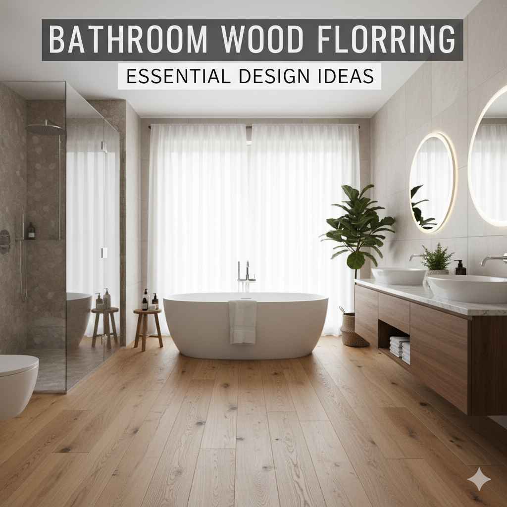 Bathroom Wood Flooring