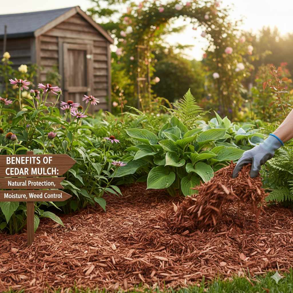 Benefits Cedar Mulch
