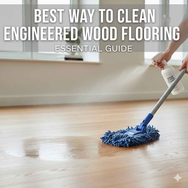 Best Way to Clean Engineered Wood Flooring