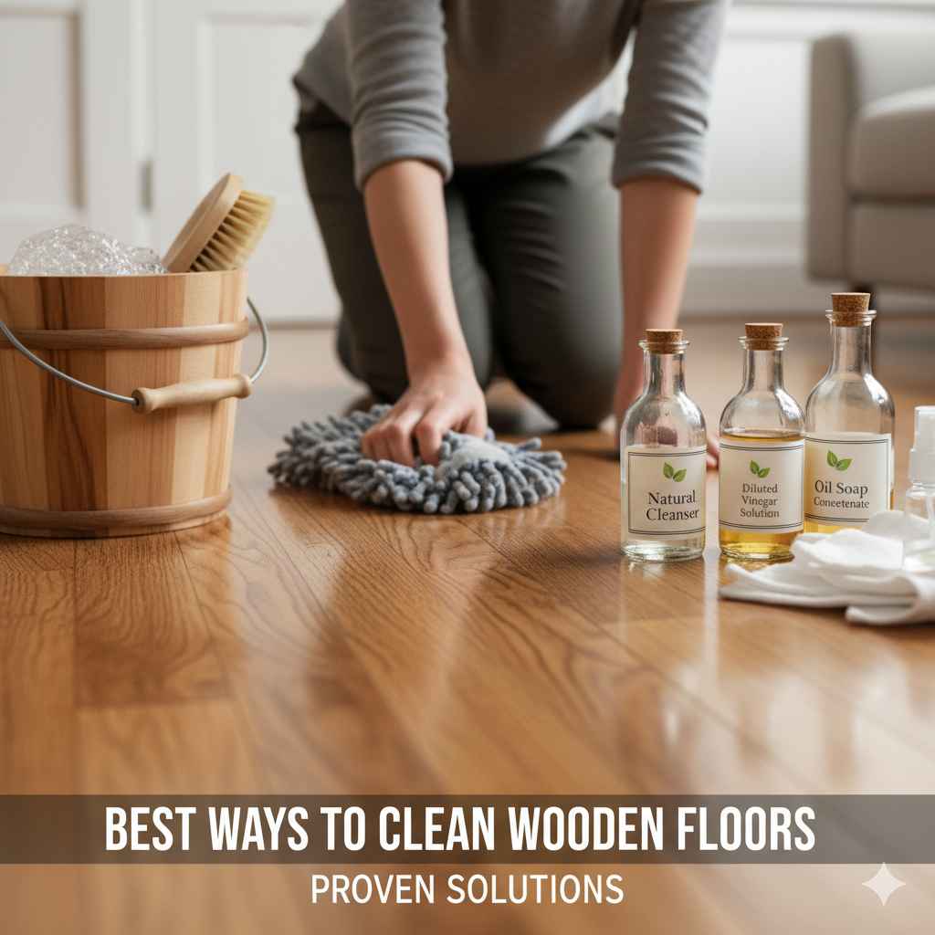 Best Ways to Clean Wooden Floors