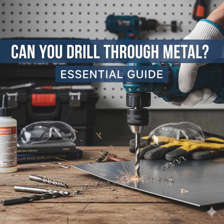 Can You Drill Through Metal: Essential Guide