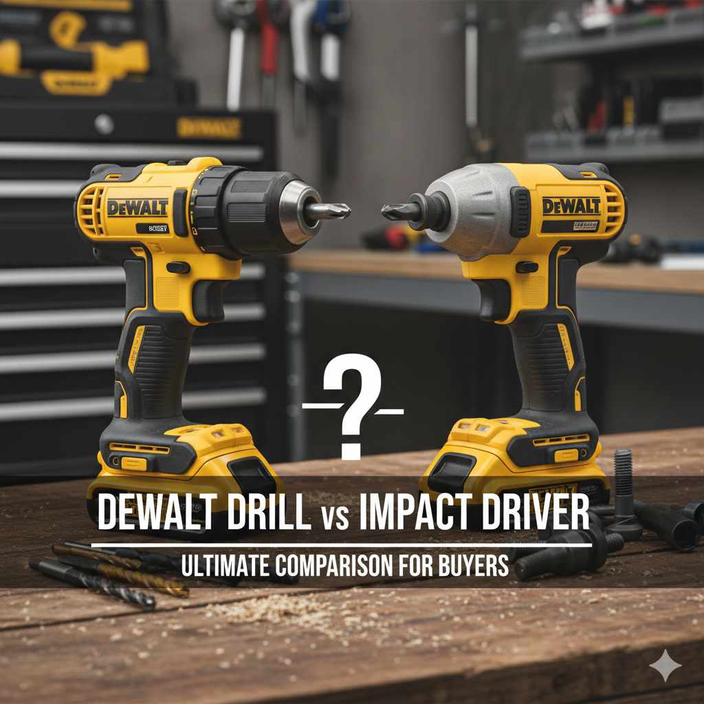 Dewalt Drill Vs Impact Driver