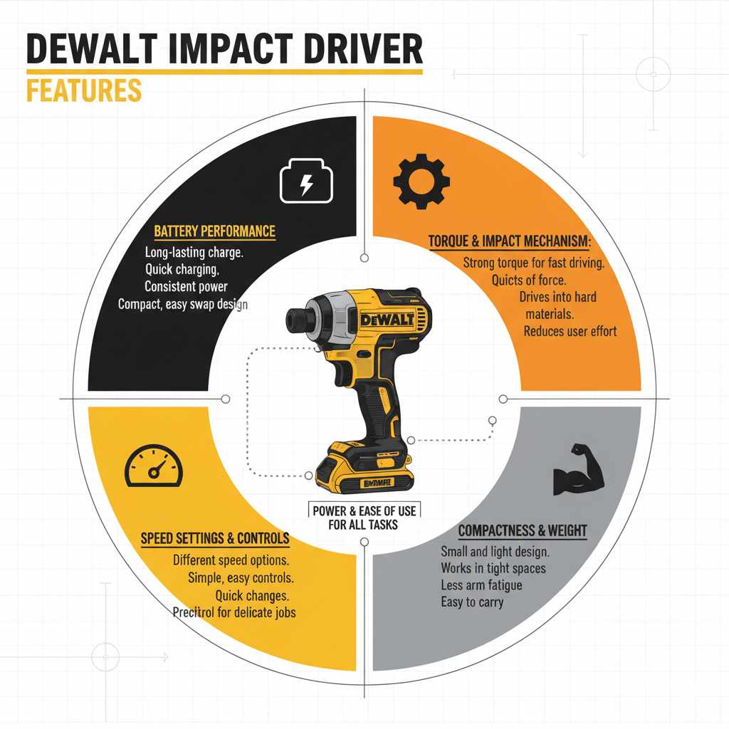 Dewalt Impact Driver Features