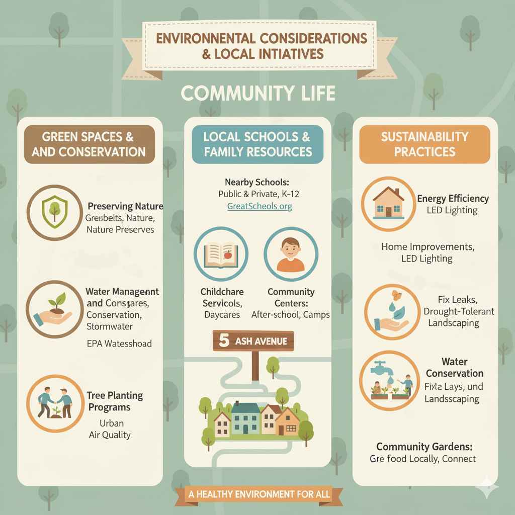Environmental Considerations and Local Initiatives