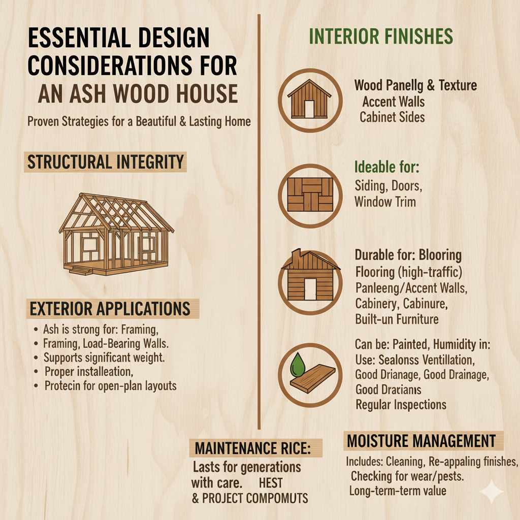 Essential Design Considerations for an Ash Wood House