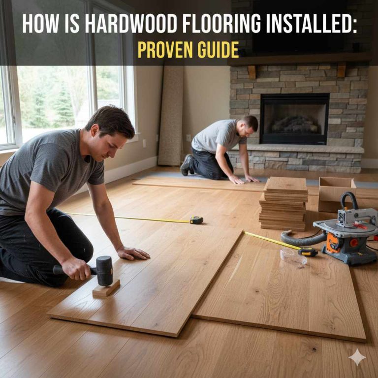 How Is Hardwood Flooring Installed