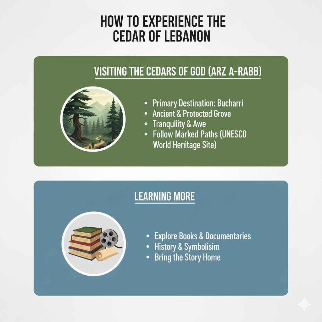 How to Experience the Cedar of Lebanon