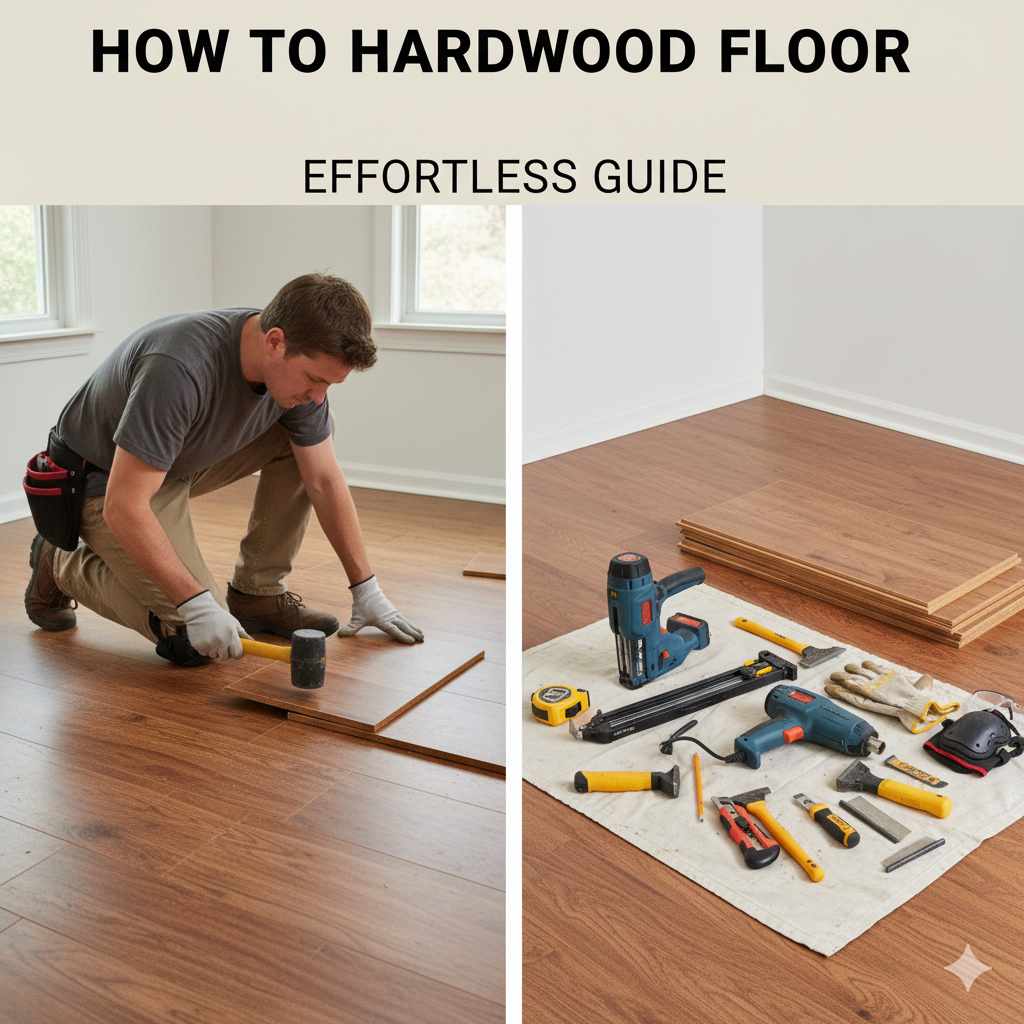 How to Hardwood Floor