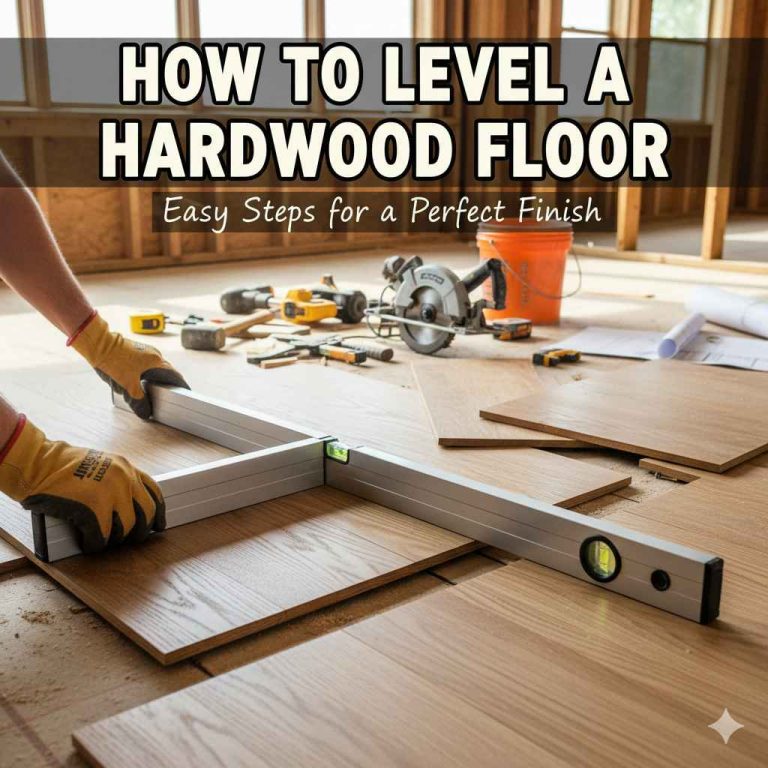 How to Level a Hardwood Floor