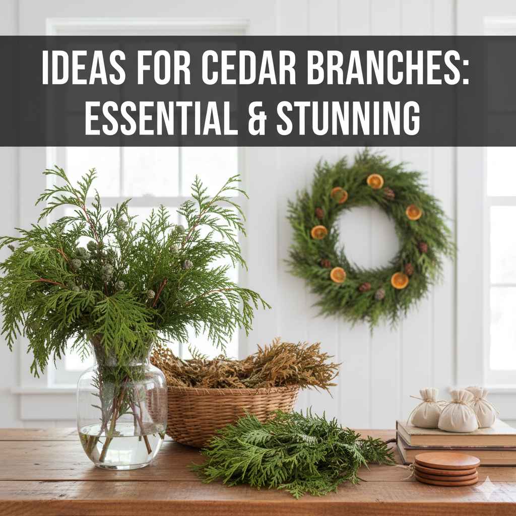 Ideas for Cedar Branches