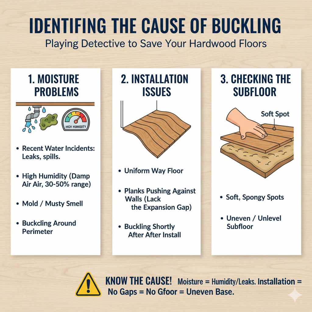 Identify the Cause of Buckling
