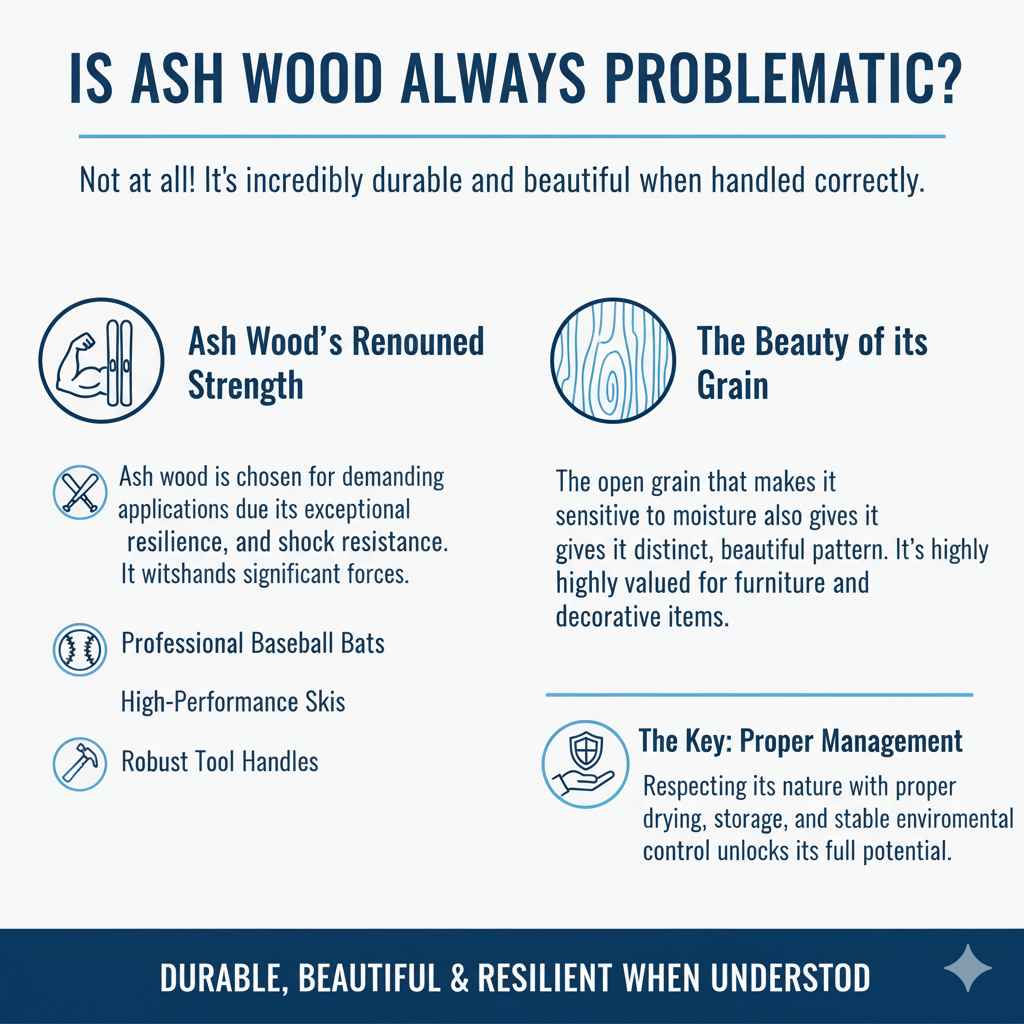 Is Ash Wood Always Problematic