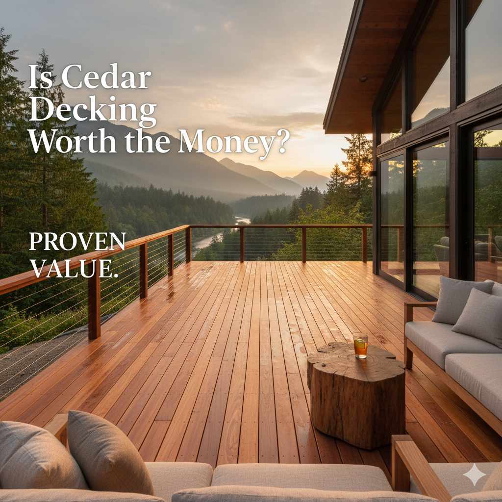 Is Cedar Decking Worth the Money