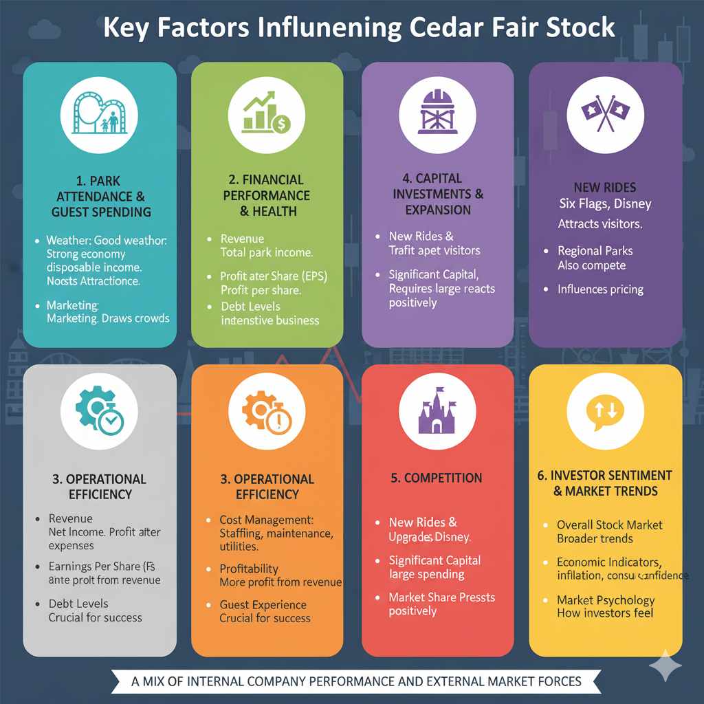 Key Factors Influencing Cedar Fair Stock