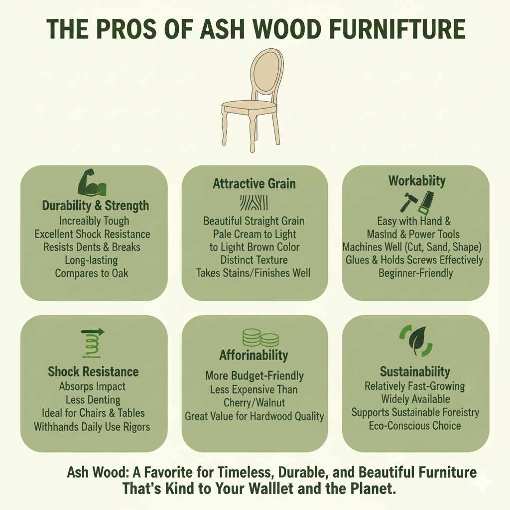 The Pros of Ash Wood Furniture