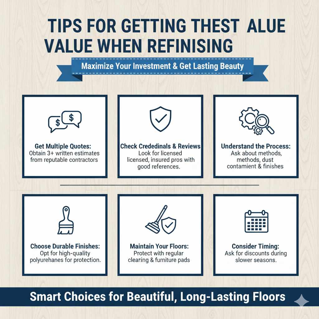 Tips for Getting the Best Value When Refinishing