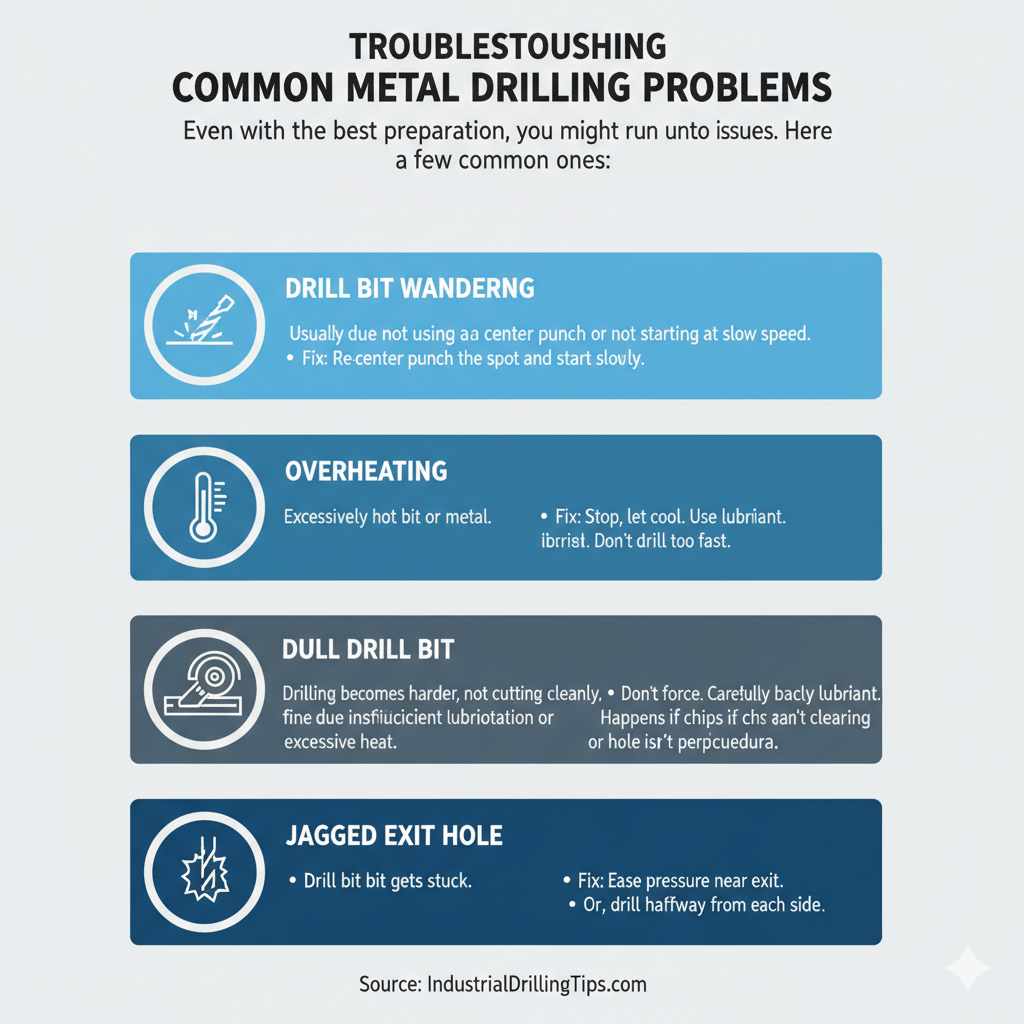 Troubleshooting Common Metal Drilling Problems