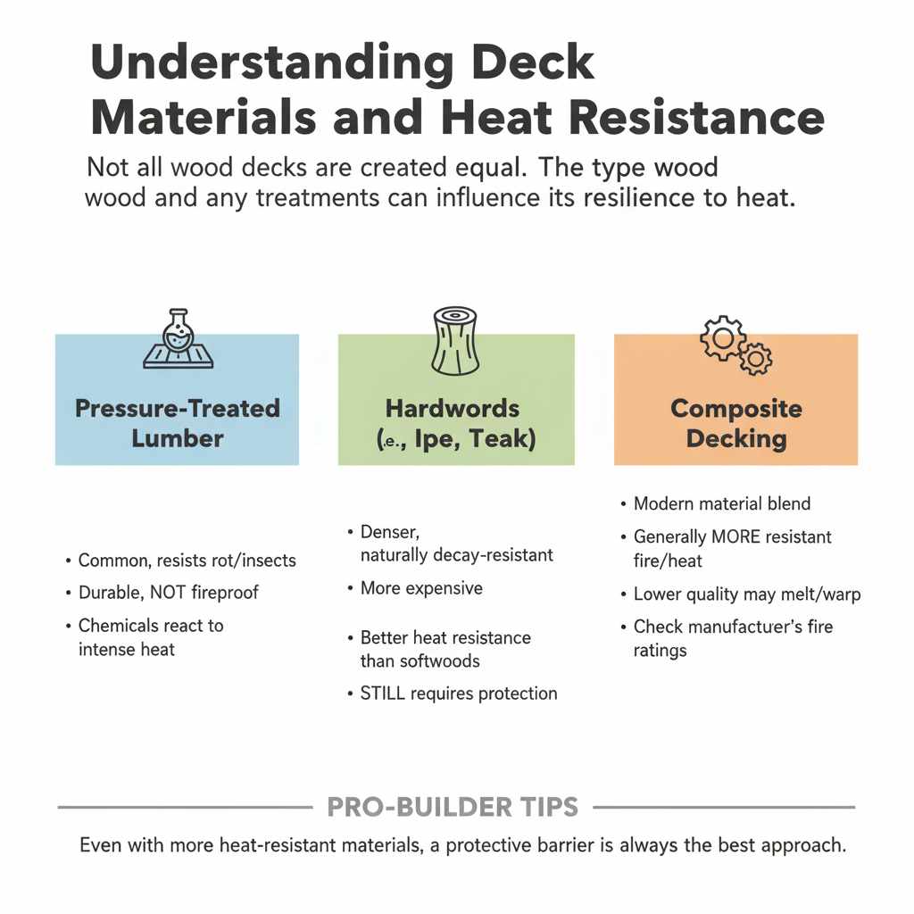 Understanding Deck Materials and Heat Resistance