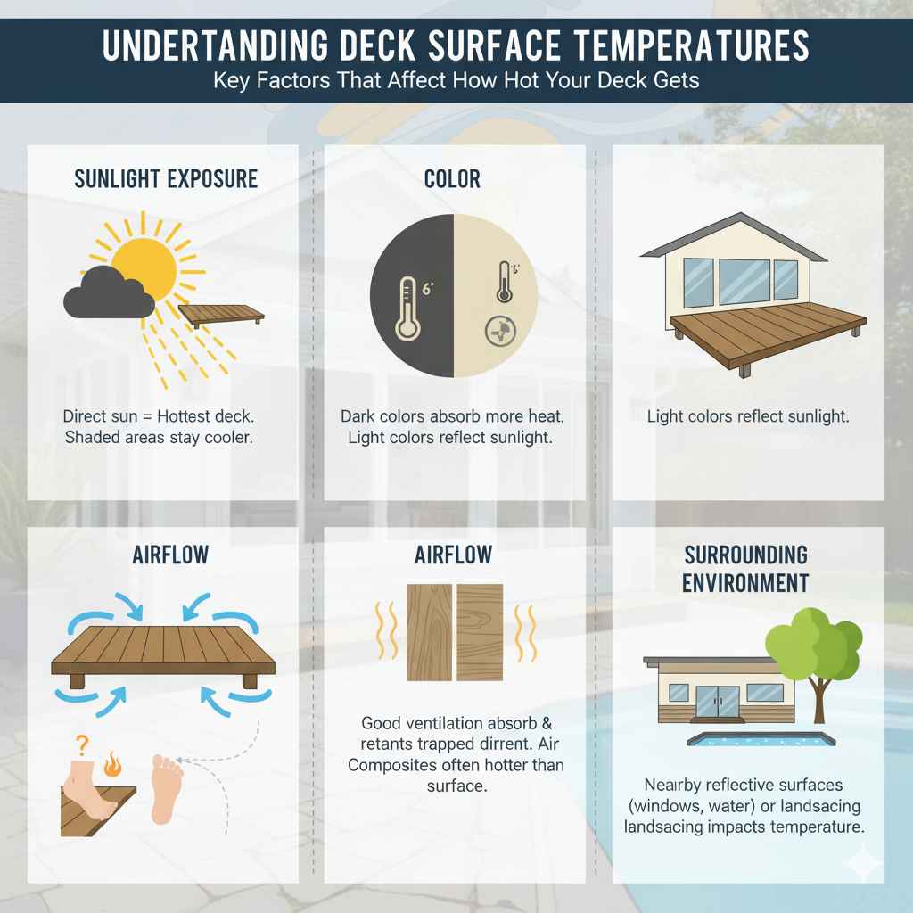 Understanding Deck Surface Temperatures