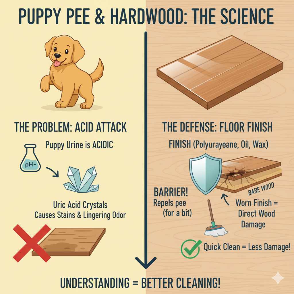 Understanding Puppy Urine and Hardwood