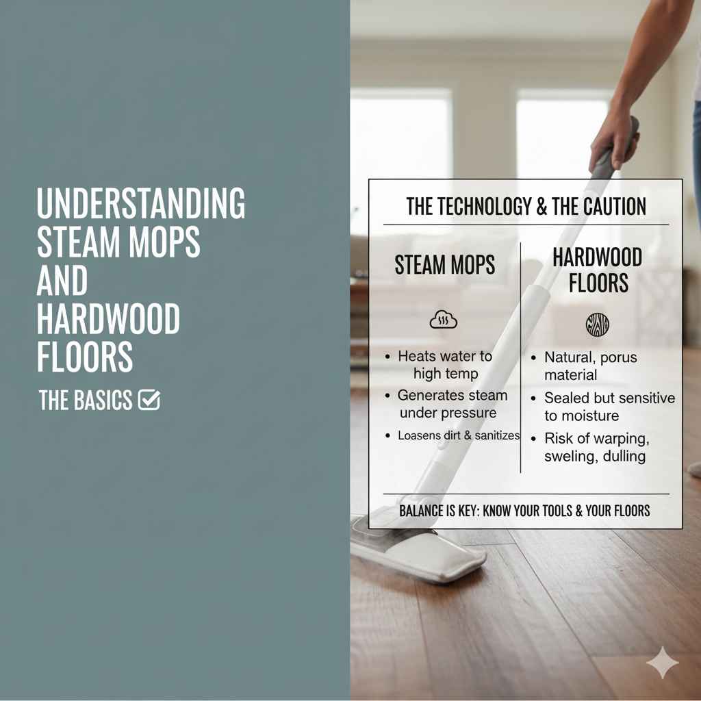 Understanding Steam Mops and Hardwood Floors