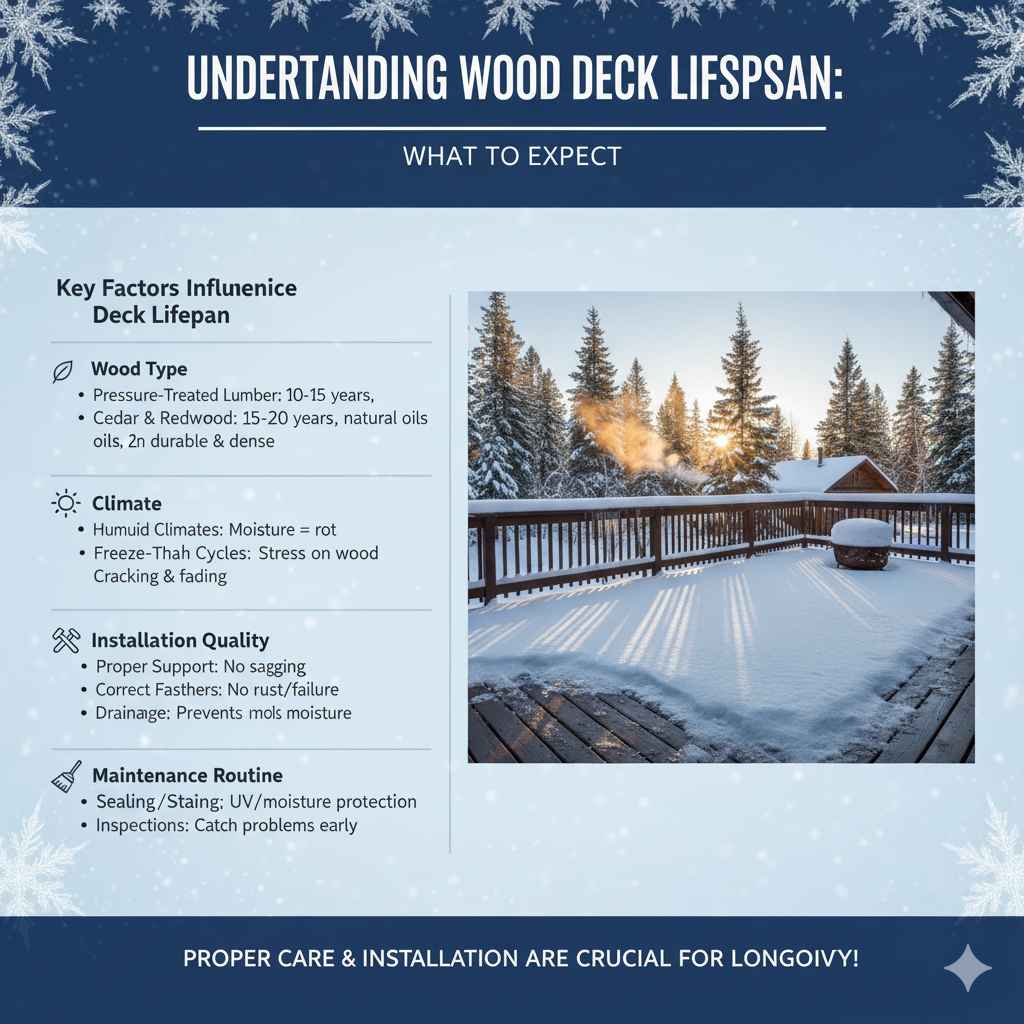 Understanding Wood Deck Lifespan