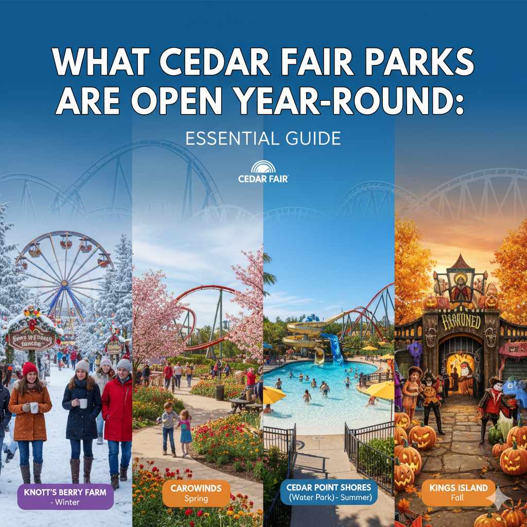 What Cedar Fair Parks Are Open Year-Round