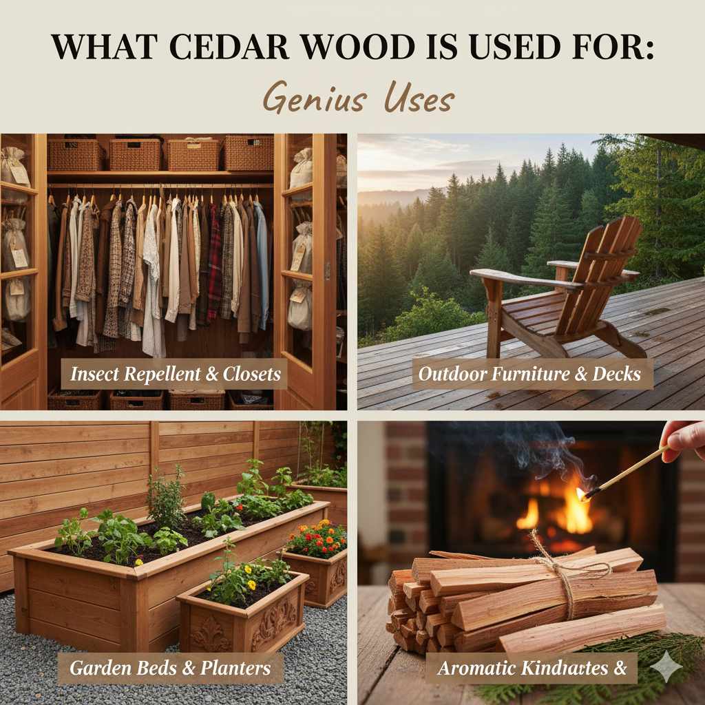 What Cedar Wood Is Used For