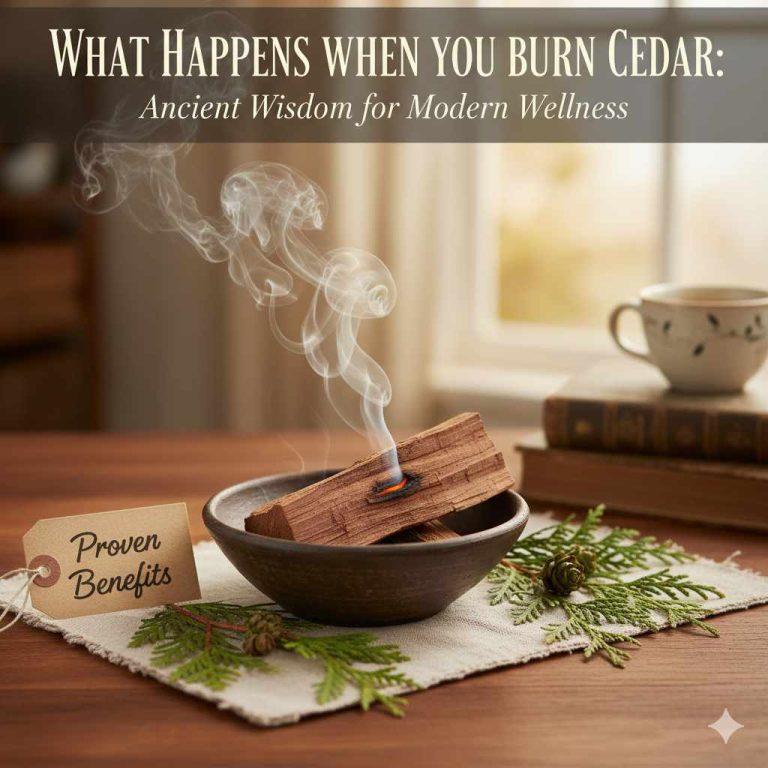 What Happens When You Burn Cedar