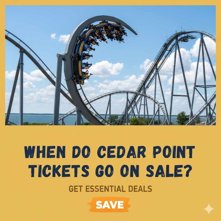 When Do Cedar Point Tickets Go On Sale