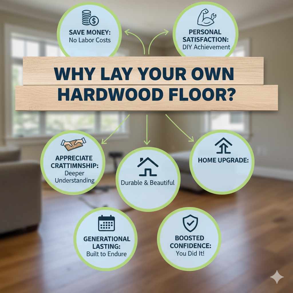 Why Lay Your Own Hardwood Floor