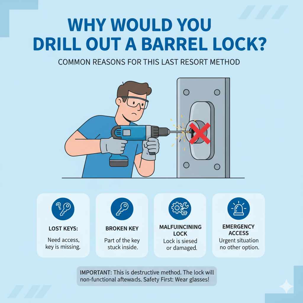Why Would You Drill Out a Barrel Lock