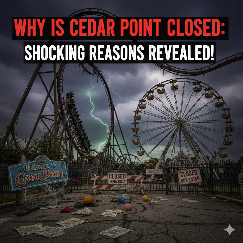 Why is Cedar Point Closed