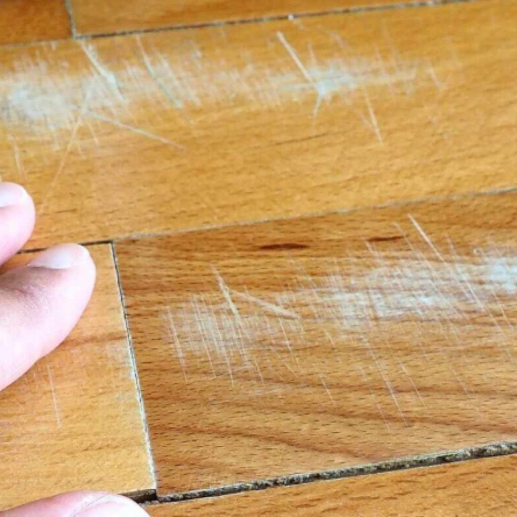 Repair Scratched Hardwood Floor