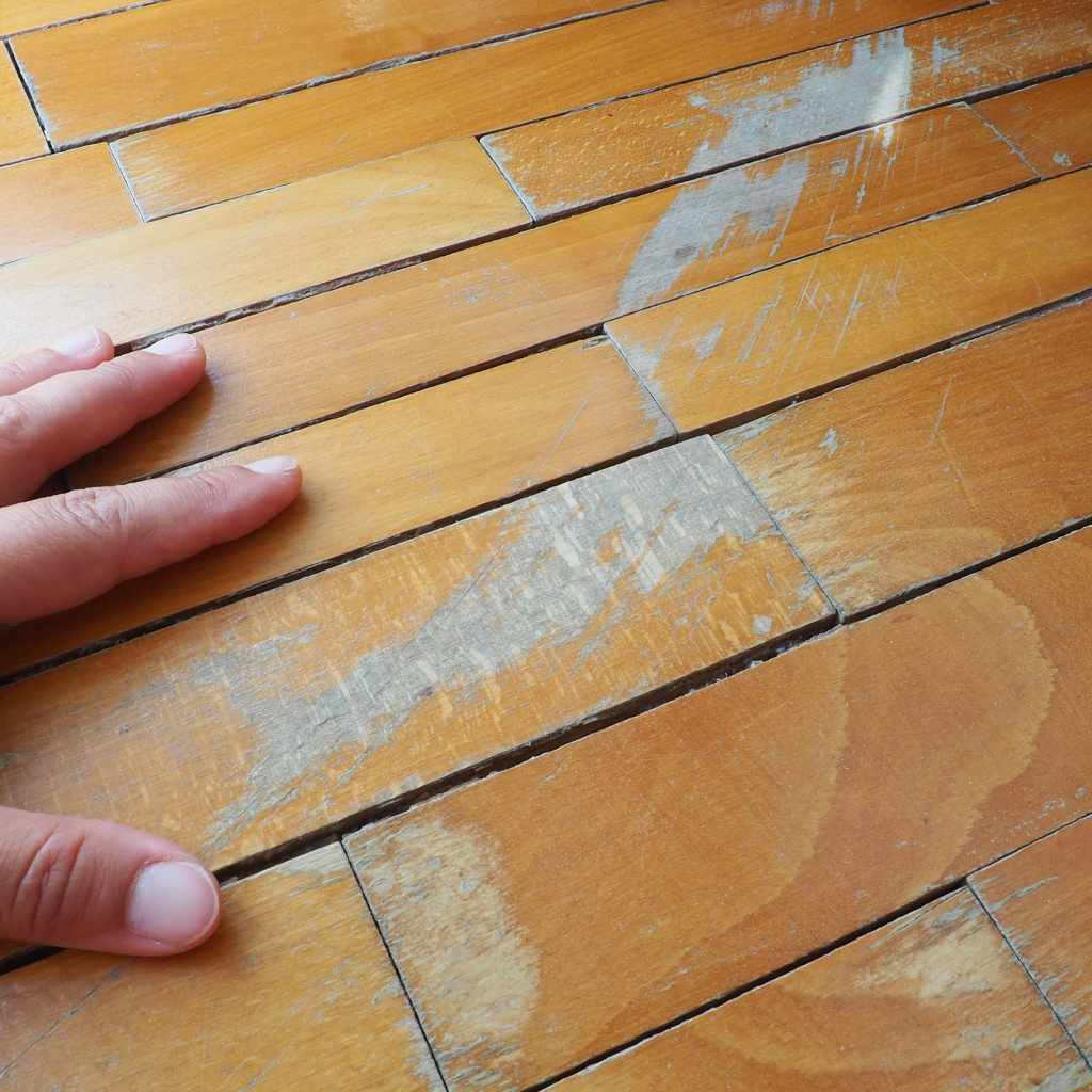 Repair Scratches on Hardwood Floor