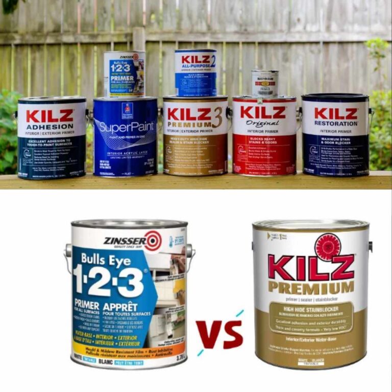 Zinsser 123 Vs Kilz